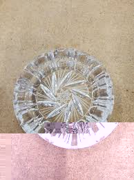 Crystal ashtray